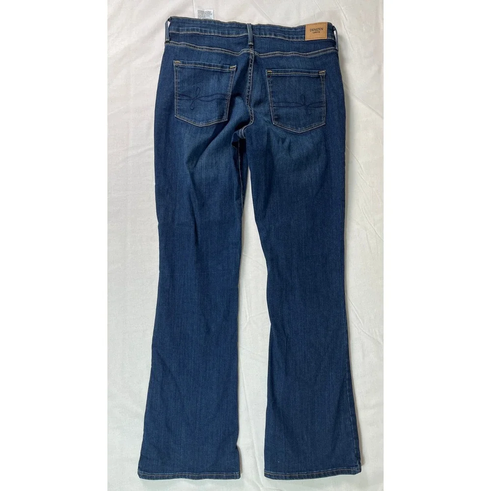 Denizen Levi's Bootcut Jeans Women 12M 31x32 Dark Wash Mid Rise Stretch